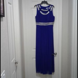 Blue Party Dress